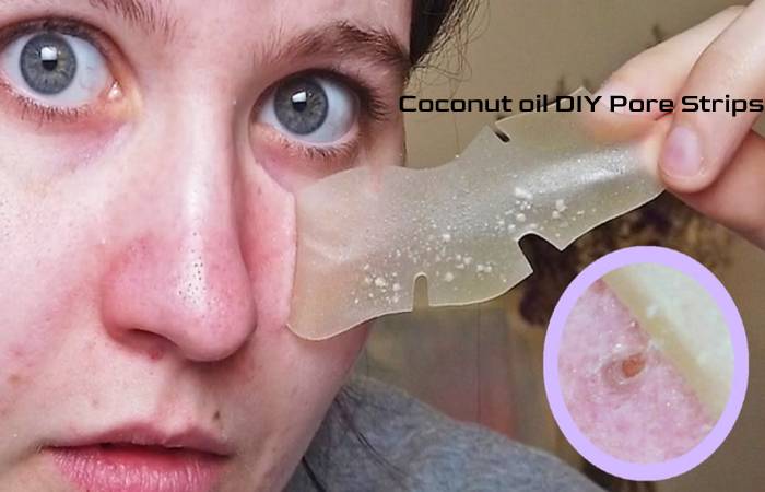 Coconut oil DIY Pore Strips