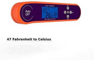47 Fahrenheit to Celsius