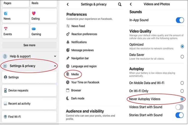 How to stop videos from automatically playing