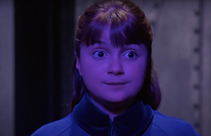 what happened to violet beauregarde in charlie and the chocolate factory